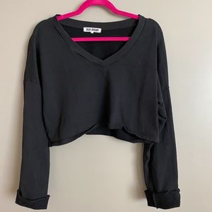 JOAH BROWN Paris Crop Long Sleeve